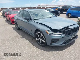 2024 Volvo S60 Plus Dark Theme with VIN 7JRL12TL0RG280892, listed as a IAAI auction lot 42720894 with 4,706 mi miles and . Bid and sale history available at DreamBid. Image 1.