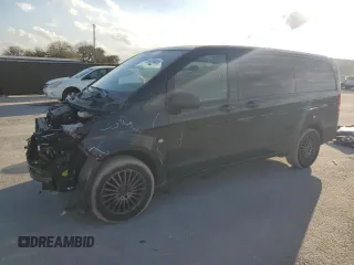 2023 Mercedes-Benz Metris with VIN W1WV0FEY8P4290244, listed as a Copart auction lot 44124005 with 9,072 mi miles and Salvage Title. Bid and sale history available at DreamBid. Image 1.