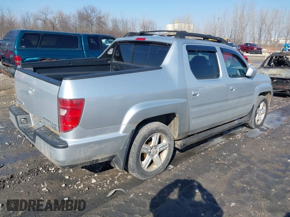 2009 Honda Ridgeline RTL with VIN 2HJYK16569H002832, listed as a IAAI auction lot 41683669 with 154,220 mi miles and . Bid and sale history available at DreamBid. Image 4.