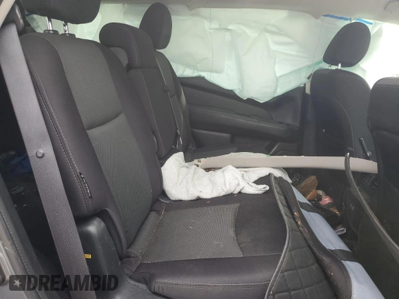 2020 Nissan Pathfinder S with VIN 5N1DR2AM5LC640529, listed as a Copart auction lot 45273575 with 114,219 mi miles and Salvage title. Bid and sale history available at DreamBid. Image 12.