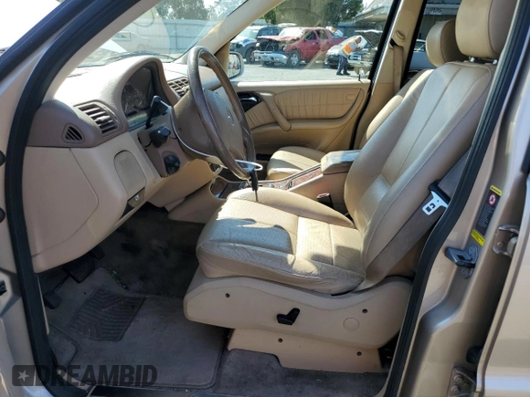 2003 Mercedes-Benz M-Class 3.7L with VIN 4JGAB57E33A414848, listed as a Copart auction lot 71852744 with 115,530 mi miles and Salvage Title. Bid and sale history available at carsss.com. Image 7.