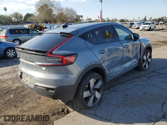 2023 Volvo C40 Plus с VIN YV4ED3GL1P2060733, выставлен на аукционе Copart как лот 42198985 с пробегом Не указан миль и Чистый • Clean title. История ставок и продаж доступна на DreamBid. Изображение 3.
