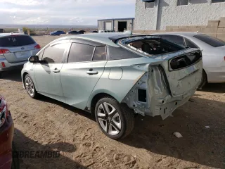 2016 Toyota Prius Four with VIN JTDKARFU8G3520699, listed as a Copart auction lot 47995025 with 51,455 mi miles and Salvage Title. Bid and sale history available at carsss.com. Image 2.