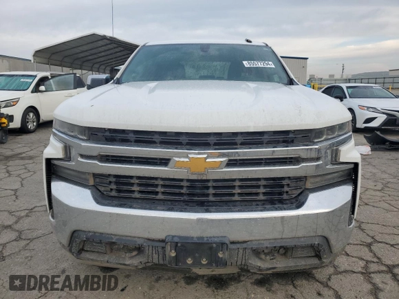 2021 Chevrolet Silverado 1500 LT with VIN 3GCUYDET0MG416572, listed as a Copart auction lot 85577294 with 45,033 mi miles and Salvage Title. Bid and sale history available at carsss.com. Image 5.