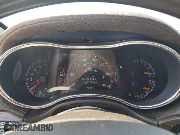 2015 Jeep Grand Cherokee High Altitude with VIN 1C4RJECGXFC906464, listed as a Copart auction lot 49657955 with 125,239 mi miles and Salvage Title. Bid and sale history available at carsss.com. Image 9.