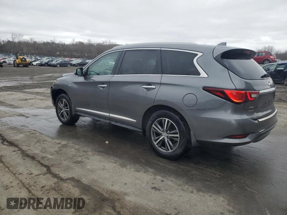 2019 Infiniti QX60 Luxe with VIN 5N1DL0MM9KC551532, listed as a Copart auction lot 48561095 with 116,183 mi miles and Salvage title. Bid and sale history available at DreamBid. Image 2.