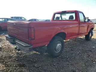 1995 Ford F-250 with VIN 1FTHF25F9SNB31802, listed as a Copart auction lot 81631674 with 0 mi miles and Salvage Title. Bid and sale history available at carsss.com. Image 3.
