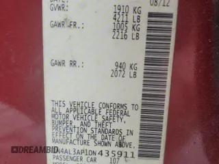 2013 Nissan Altima S with VIN 1N4AL3AP1DN435911, listed as a Copart auction lot 52965525 with 220,425 mi miles and Salvage Title. Bid and sale history available at carsss.com. Image 12.