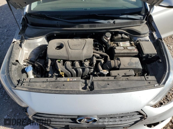 2018 Hyundai Accent SE z VIN 3KPC24A31JE013744, wystawiony jako Copart lot #52619315 z przebiegiem 89 887 mil mil oraz Szkoda całkowita • Salvage title. Historia ofert i sprzedaży dostępna na DreamBid. Obrazek 11.