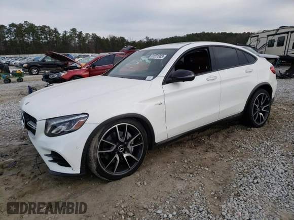 2019 Mercedes-Benz GLC with VIN WDC0J6EB9KF658579, listed as a Copart auction lot 81221933 with 69,382 mi miles. Bid and sale history available at carsss.com. Image 1.