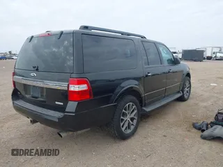 2015 Ford Expedition EL XLT with VIN 1FMJK1HT8FEF26502, listed as a IAAI auction lot 41613404 with 177,021 mi miles. Bid and sale history available at carsss.com. Image 4.