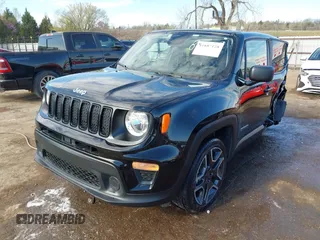 2021 Jeep Renegade Upland with VIN ZACNJDAB1MPN28069, listed as a IAAI auction lot 41887128 with 30,276 mi miles and . Bid and sale history available at DreamBid. Image 17.