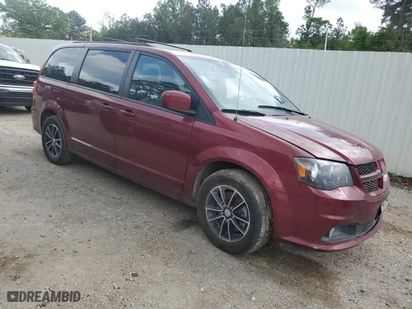 2019 Dodge Grand Caravan GT with VIN 2C4RDGEG9KR511502, listed as a Copart auction lot 49881685 with 0 mi miles and Salvage Title. Bid and sale history available at carsss.com. Image 4.