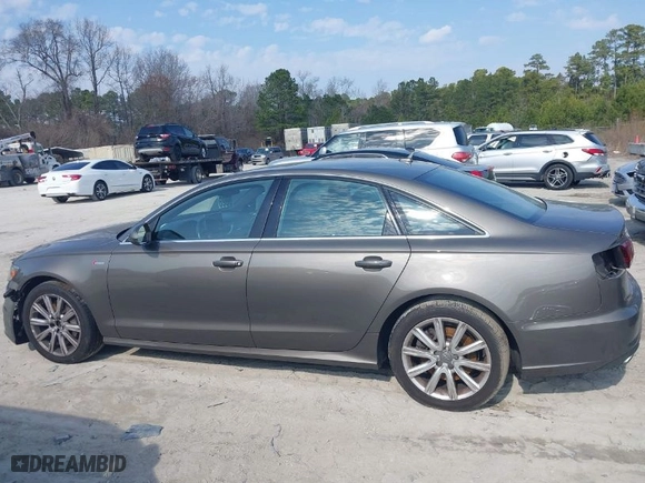2016 Audi A6 3.0T Premium Plus with VIN WAUFGAFC9GN148882, listed as a IAAI auction lot 41524535 with NaN miles. Bid and sale history available at carsss.com. Image 15.