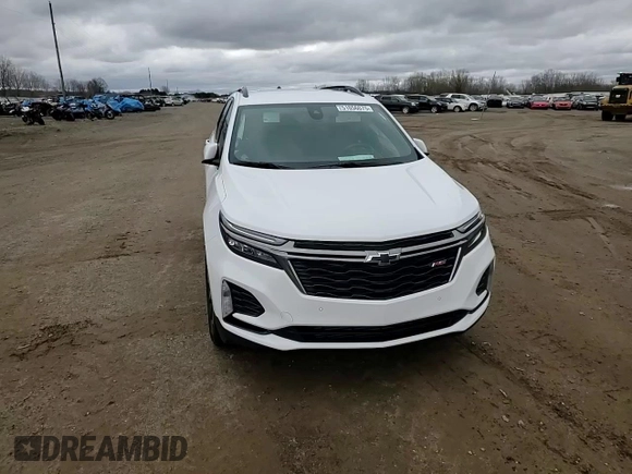 2022 Chevrolet Equinox RS with VIN 3GNAXMEV8NS120941, listed as a Copart auction lot 51056075 with 50,197 mi miles and Non Repairable. Bid and sale history available at DreamBid. Image 15.