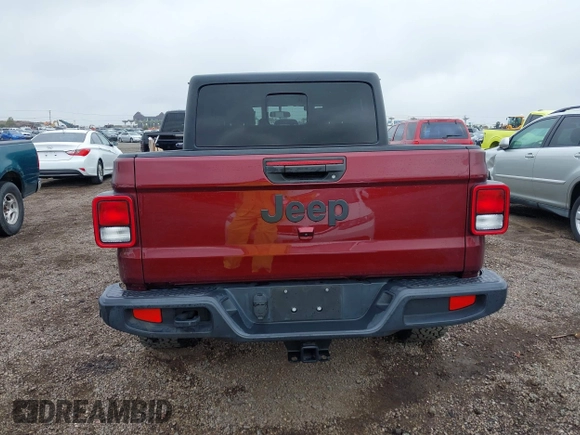 2022 Jeep Gladiator Texas Trail with VIN 1C6HJTAG5NL132164, listed as a IAAI auction lot 41911622 with 53,314 mi miles. Bid and sale history available at carsss.com. Image 16.