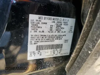 2004 Ford Escape Limited z VIN 1FMCU04184KA70257, wystawiony jako Copart lot #89130575 z przebiegiem 186 430 mil mil oraz Szkoda całkowita • Salvage title. Historia ofert i sprzedaży dostępna na DreamBid. Obrazek 15.