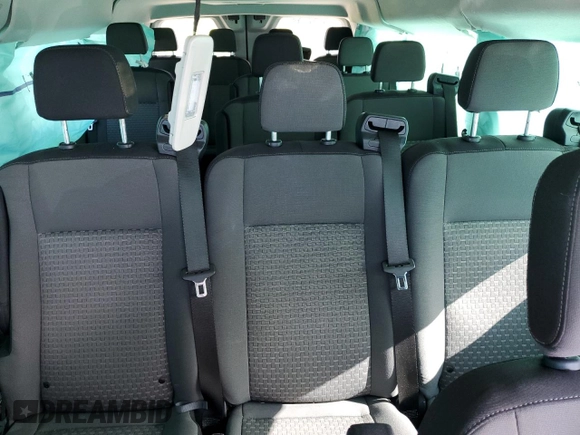 2021 Ford Transit Passenger XL with VIN 1FBAX2YG4MKA66160, listed as a Copart auction lot 55183734 with 49,732 mi miles and Non repairable. Bid and sale history available at DreamBid. Image 10.