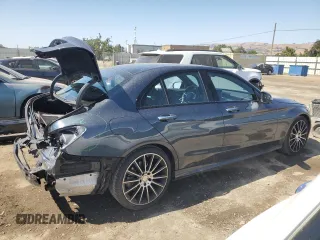 2016 Mercedes-Benz C 450 AMG with VIN 55SWF6EB5GU130534, listed as a Copart auction lot 62310095 with 58,797 mi miles and Salvage title. Bid and sale history available at DreamBid. Image 3.
