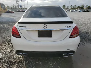 2018 Mercedes-Benz C 63 AMG with VIN 55SWF8GB6JU239102, listed as a Copart auction lot 41472985 with 50,041 mi miles and Non repairable. Bid and sale history available at DreamBid. Image 6.