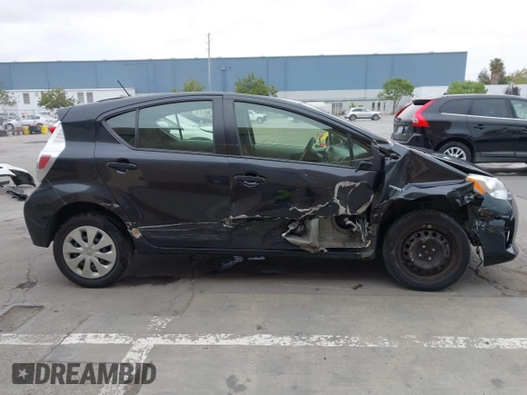 2013 Toyota Prius One with VIN JTDKDTB30D1544780, listed as a IAAI auction lot 42107379 with 181,951 mi miles. Bid and sale history available at carsss.com. Image 13.