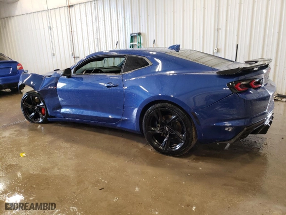 2021 Chevrolet Camaro 1SS with VIN 1G1FF1R79M0100594, listed as a Copart auction lot 44053135 with 29,221 mi miles and Salvage Title. Bid and sale history available at carsss.com. Image 2.