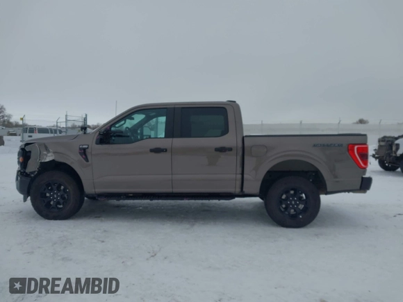 2023 Ford F-150 XL with VIN 1FTFW1E85PFA33757, listed as a IAAI auction lot 41266489 with 8,655 mi miles. Bid and sale history available at carsss.com. Image 14.