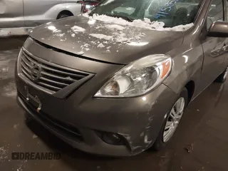 2014 Nissan Versa SV with VIN 3N1CN7AP2EK455471, listed as a IAAI auction lot 41585696 with 167,366 mi miles. Bid and sale history available at carsss.com. Image 6.