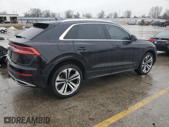 2019 Audi Q8 Prestige z VIN WA1CVBF17KD033495, wystawiony jako Copart lot #43516605 z przebiegiem 61 202 mil mil oraz Szkoda całkowita • Salvage title. Historia ofert i sprzedaży dostępna na DreamBid. Obrazek 3.