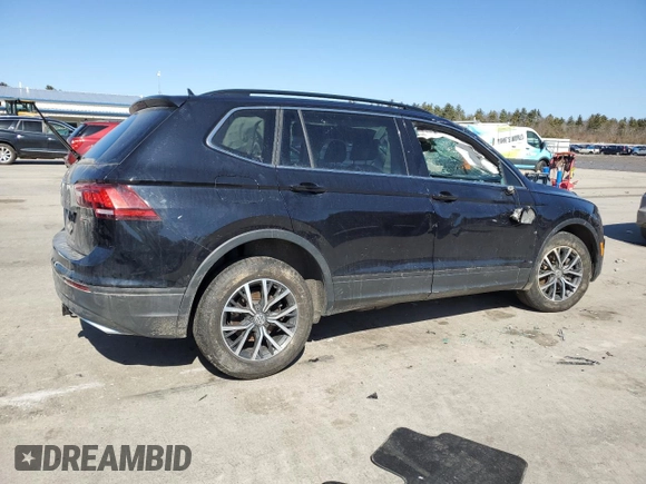 2019 Volkswagen Tiguan SE with VIN 3VV2B7AX7KM053027, listed as a Copart auction lot 48561225 with 67,459 mi miles and Salvage Title. Bid and sale history available at DreamBid. Image 3.