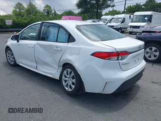 2024 Toyota Corolla LE with VIN 5YFB4MDE8RP215557, listed as a IAAI auction lot 42651885 with 11,907 mi miles and . Bid and sale history available at DreamBid. Image 3.