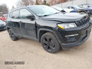 2018 Jeep Compass Latitude with VIN 3C4NJDBB4JT298839, listed as a IAAI auction lot 41114281 with 158,703 mi miles. Bid and sale history available at carsss.com. Image 1.