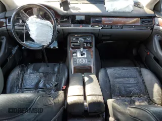 2004 Audi A8 L with VIN WAUML44E64N010995, listed as a Copart auction lot 44119705 with Not Provided miles and Clean Title. Bid and sale history available at carsss.com. Image 8.