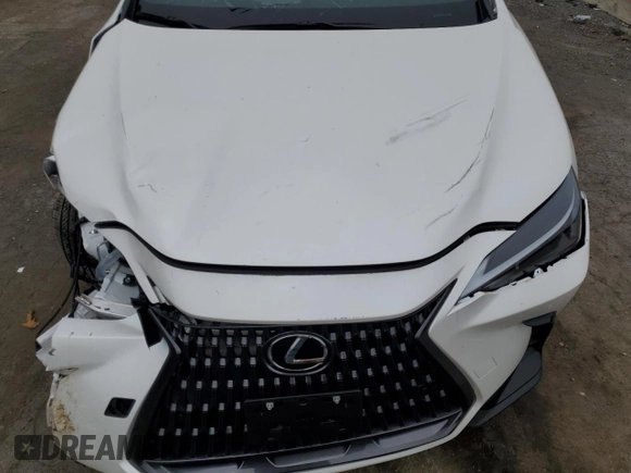 2025 Lexus NX 350 with VIN 2T2AGCEZ5SC065634, listed as a Copart auction lot 56819705 with 7,403 mi miles and Salvage title. Bid and sale history available at DreamBid. Image 12.