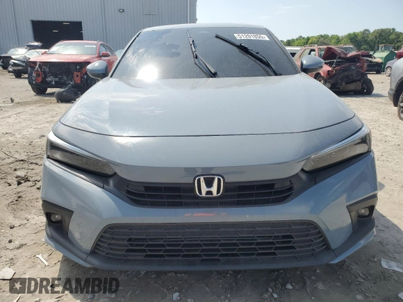 2022 Honda Civic Sedan Touring with VIN 2HGFE1F94NH302242, listed as a Copart auction lot 51201855 with 55,904 mi miles and Non Repairable. Bid and sale history available at carsss.com. Image 5.
