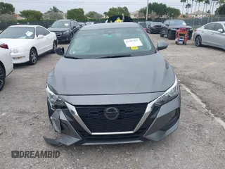 2020 Nissan Sentra S with VIN 3N1AB8BVXLY291612, listed as a IAAI auction lot 41397437 with 45,009 mi miles. Bid and sale history available at carsss.com. Image 12.