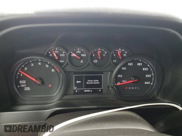 2022 Chevrolet Silverado 1500 Custom with VIN 1GCPWBEK7NZ231791, listed as a Copart auction lot 51404965 with 66,456 mi miles and Salvage Title. Bid and sale history available at DreamBid. Image 9.