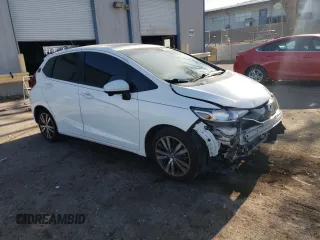 2015 Honda Fit EX-L with VIN 3HGGK5H84FM746569, listed as a Copart auction lot 52924245 with 77,059 mi miles and Salvage Title. Bid and sale history available at carsss.com. Image 4.