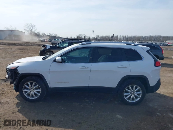 2014 Jeep Cherokee Limited with VIN 1C4PJMDS1EW277677, listed as a IAAI auction lot 41804993 with 55,010 mi miles and . Bid and sale history available at DreamBid. Image 14.