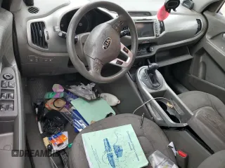 2013 Kia Sportage LX with VIN KNDPB3A23D7357308, listed as a Copart auction lot 49147235 with 0 mi miles and Salvage Title. Bid and sale history available at carsss.com. Image 8.