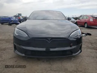 2024 Tesla Model S with VIN 5YJSA1E51RF533876, listed as a Copart auction lot 53081195 with Not provided miles and Salvage title. Bid and sale history available at DreamBid. Image 5.