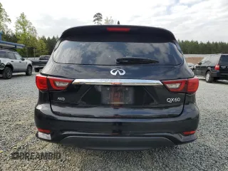 2020 Infiniti QX60 Luxe with VIN 5N1DL0MM8LC521231, listed as a Copart auction lot 52599415 with 101,375 mi miles and Salvage Title. Bid and sale history available at DreamBid. Image 6.