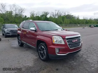2017 GMC Terrain SLT with VIN 2GKALPEKXH6227041, listed as a IAAI auction lot 41956486 with 63,568 mi miles. Bid and sale history available at carsss.com. Image 1.