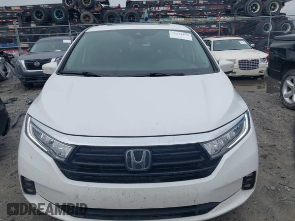 2022 Honda Odyssey Touring with VIN 5FNRL6H87NB058420, listed as a IAAI auction lot 42234499 with 78,633 mi miles and . Bid and sale history available at DreamBid. Image 12.