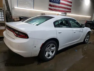 2019 Dodge Charger Police with VIN 2C3CDXAG7KH658925, listed as a Copart auction lot 37497773 with 43,298 mi miles and . Bid and sale history available at DreamBid. Image 3.