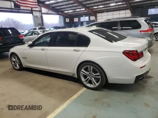 2015 BMW 7 Series 750Li with VIN WBAYE8C59FD782291, listed as a Copart auction lot 84537744 with 151,087 mi miles and Clean title. Bid and sale history available at DreamBid. Image 2.