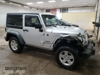 2012 Jeep Wrangler Sport with VIN 1C4AJWAGXCL133013, listed as a Copart auction lot 59788325 with 141,015 mi miles and Clean title. Bid and sale history available at DreamBid. Image 4.