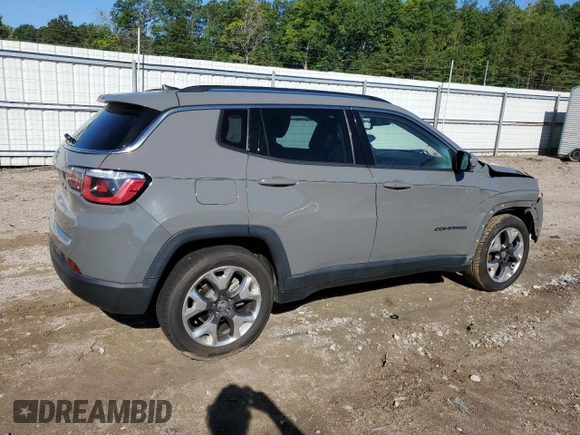 2020 Jeep Compass Limited с VIN 3C4NJCCBXLT114564, выставлен на аукционе Copart как лот 57767285 с пробегом 105 352 миль миль и Списание • Salvage title. История ставок и продаж доступна на DreamBid. Изображение 3.