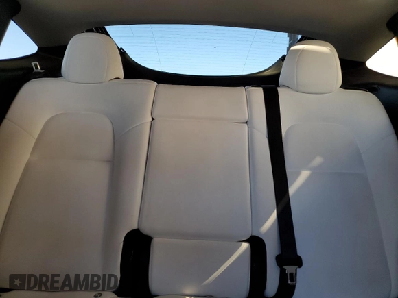 2021 Tesla Model Y Long Range with VIN 5YJYGDEEXMF151557, listed as a Copart auction lot 54936885 with 106,411 mi miles and Salvage Title. Bid and sale history available at DreamBid. Image 10.