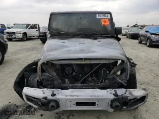 2018 Jeep Wrangler JK Unlimited Sport S with VIN 1C4BJWDG1JL871201, listed as a Copart auction lot 66026884 with 0 mi miles and Non Repairable. Bid and sale history available at carsss.com. Image 5.